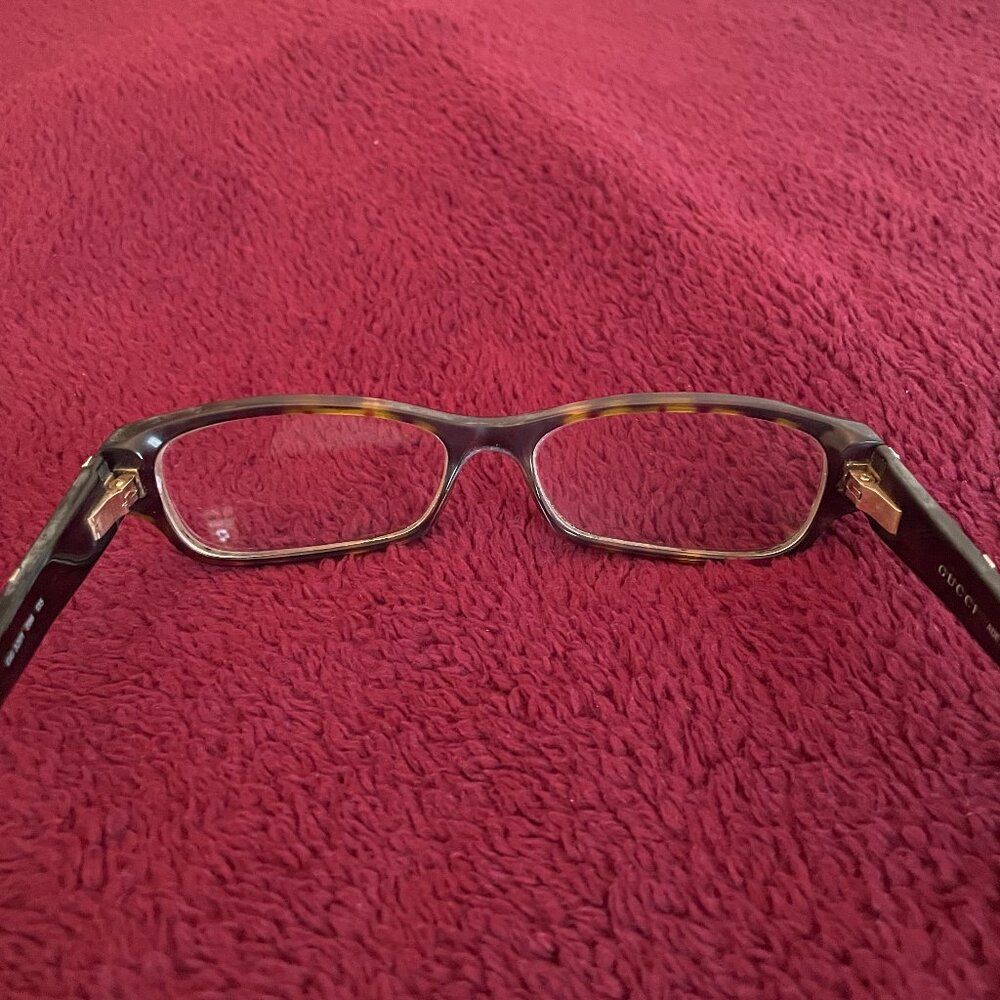 Gucci Women's Glasses - Black and Brown - Picture 5 of 8